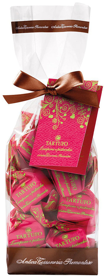 Truffes à la pistache et framboise - Antica Torroneria Piemontese