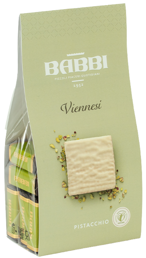 Gaufrettes (Viennesi) à la pistache - Babbi