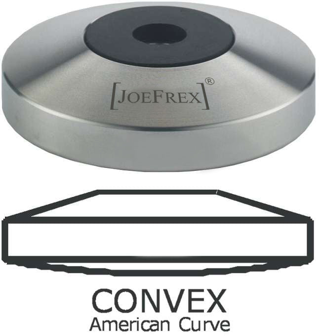 Partie inférieure du Tamper/Tasseur à café CONVEX - 58 mm 