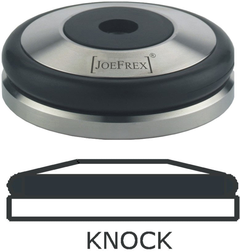 Partie inférieure plate KNOCK Tamper/Tasseur à café - 57 mm 