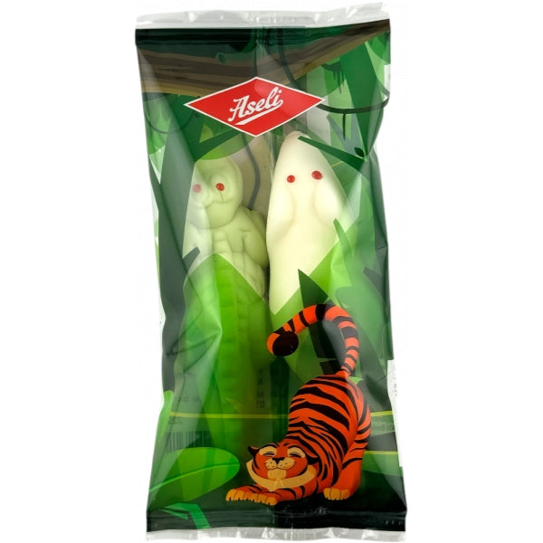 Aseli Kroko & Mausi Duo Figurines en sucre mousseux