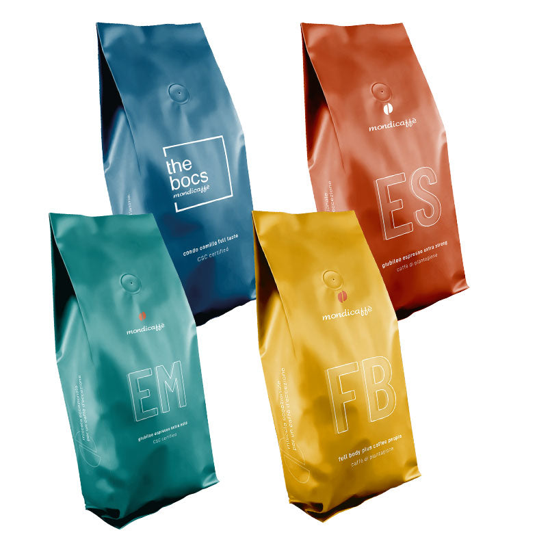 Probierset Mondicaffè 4 x 1kg