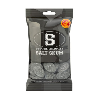 S-märke Salt Skum Lakritz Schaum