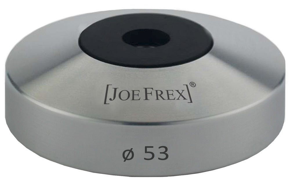 Partie inférieure plate CLASSIC Tamper/Tasseur à café - 53 mm en acier inoxydable 