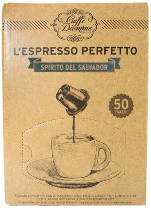 Capsules Caffè Diemme SPIRITO DEL SALVADOR - compatibles Nespresso®*