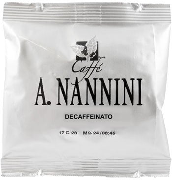 Dosettes ESE Caffè Nannini DÉCAFÉINÉ