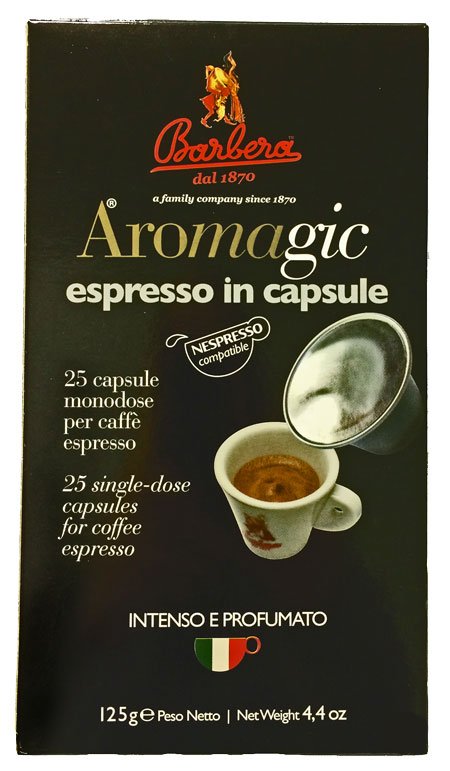 Capsules Barbera Caffè AROMAGIC - compatibles Nespresso ®*