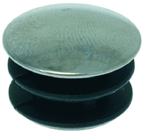 Capuchon chromé pour porte-filtre