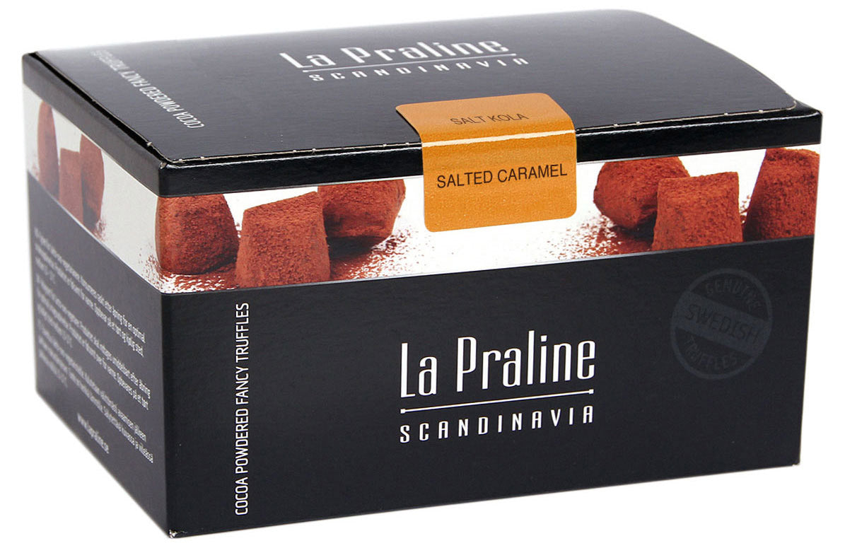 Truffes au chocolat caramel salé - La Praline