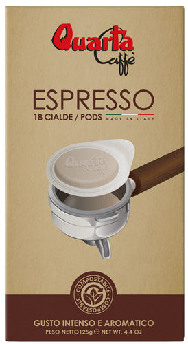 Dosettes ESE Quarta Caffè GUSTO INTENSO